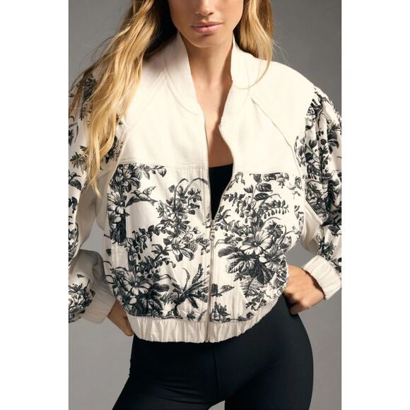 Daily Practice Anthropologie Valencia Bomber Jacket - Picture 3 of 3
